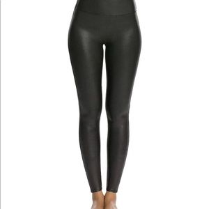 NIP Spanx faux leather leggings XL